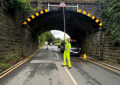 road sign cleaning