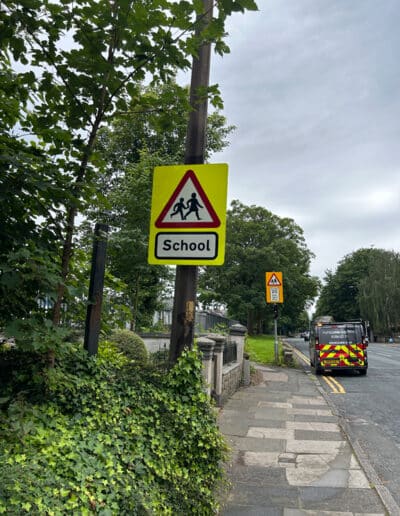 road sign cleaning bolton