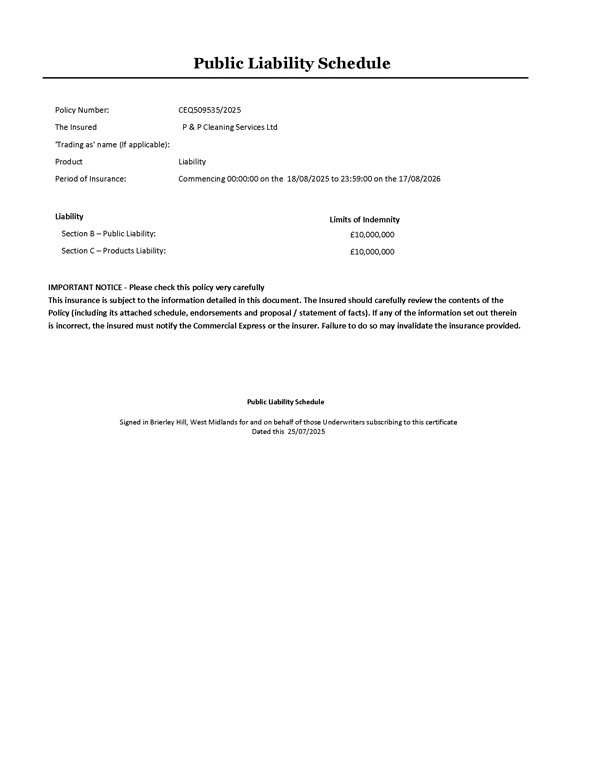 Public Liability 2025 health and safety public liability document