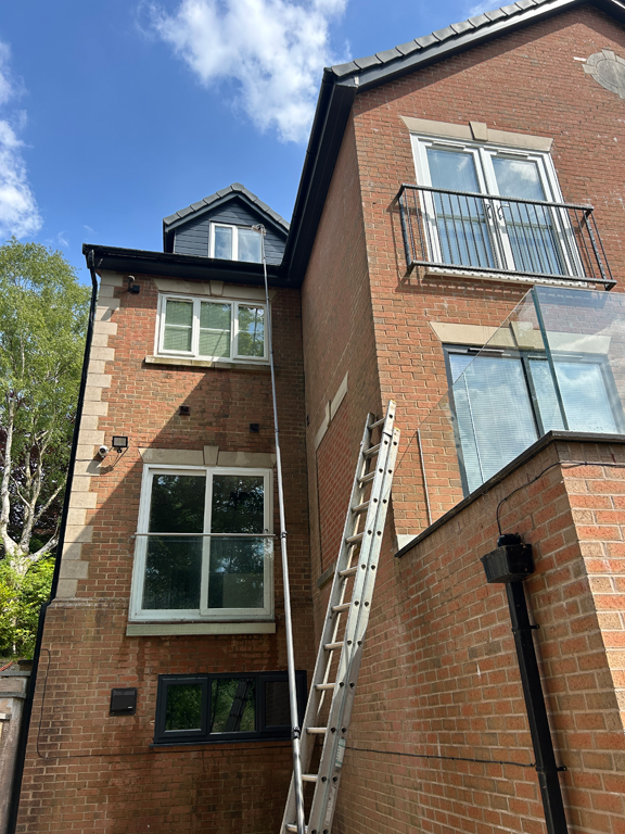 Cladding cleaning Bolton