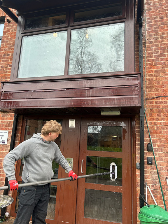 commercial window cleaning bolton